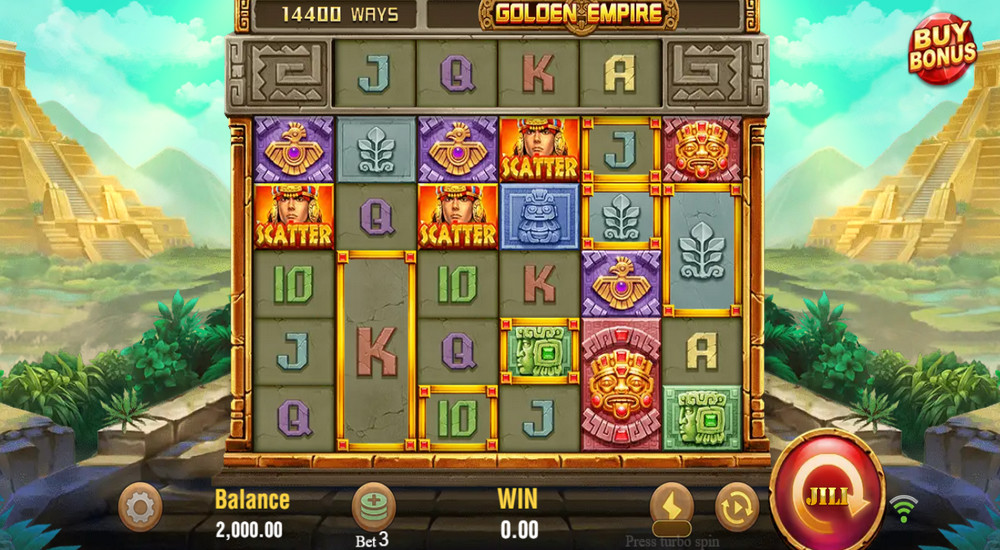 Golden Empire Slot Play at TK999 Casino